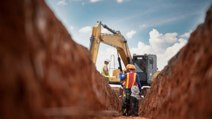 utility-construction-safety drill mine