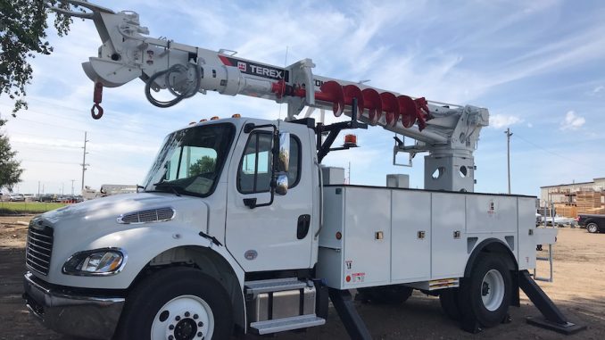 TEREX-ICUEE crane backhoe