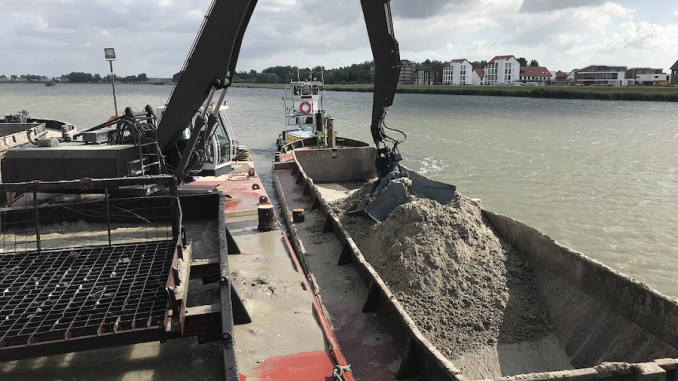 excavator-bucket-attachment construction hauling lowboys