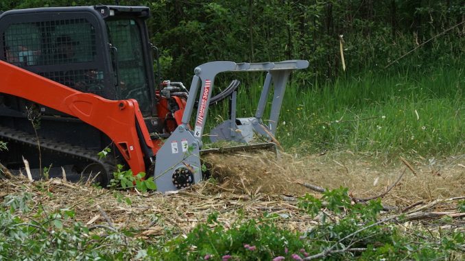 Skid-Steer-Mulcher lifting plan software