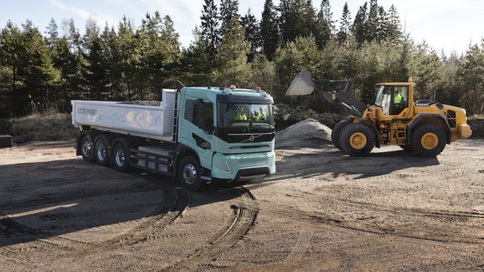 Volvo-Electric-Concept volumetric concrete trucks