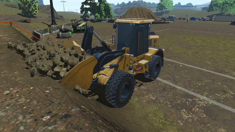 New Wheel Loader Simulator Training Pack from CM Labs Incorporates