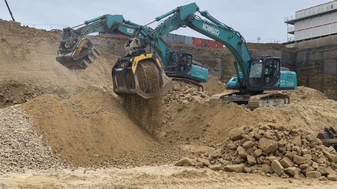 BF120-MB-Crusher volumetric concrete repair