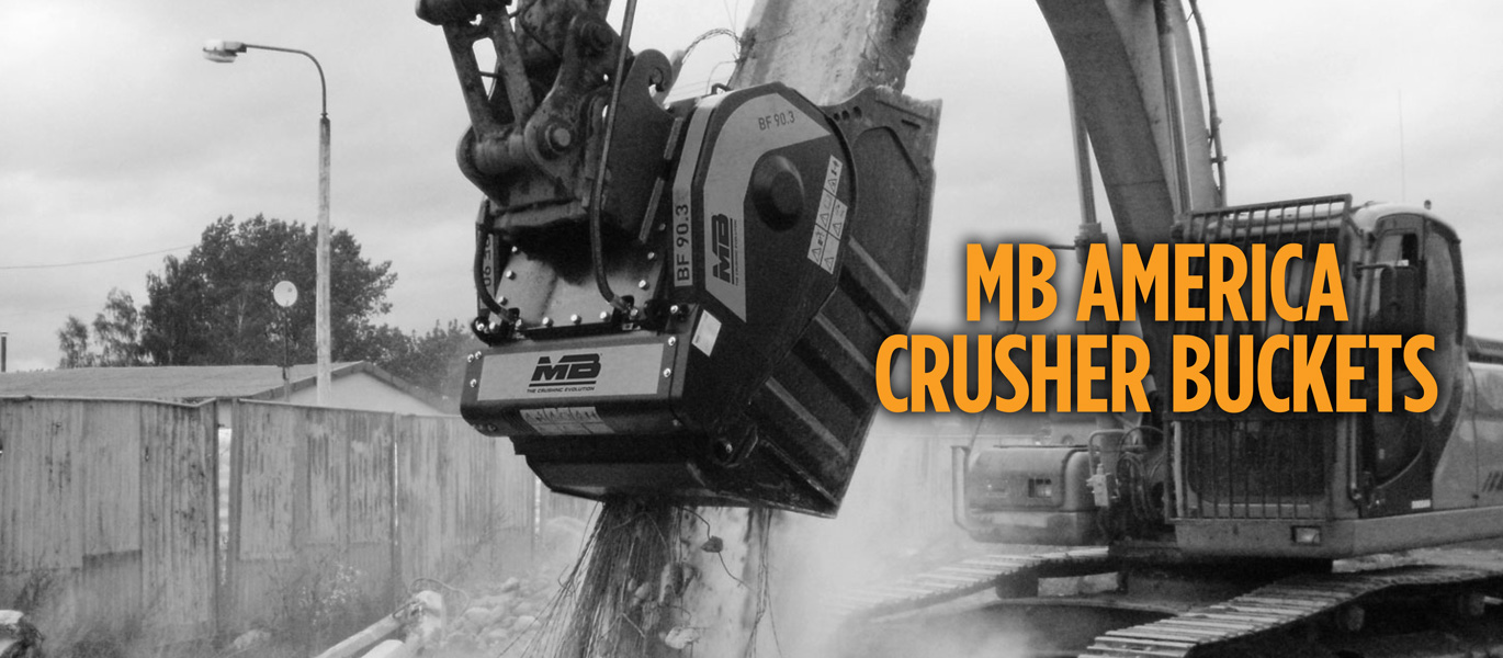 MB America Crusher Buckets