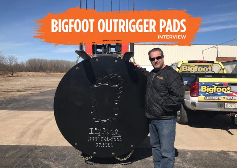 INTERVIEW Bigfoot Outrigger Pads Equipment & Contracting