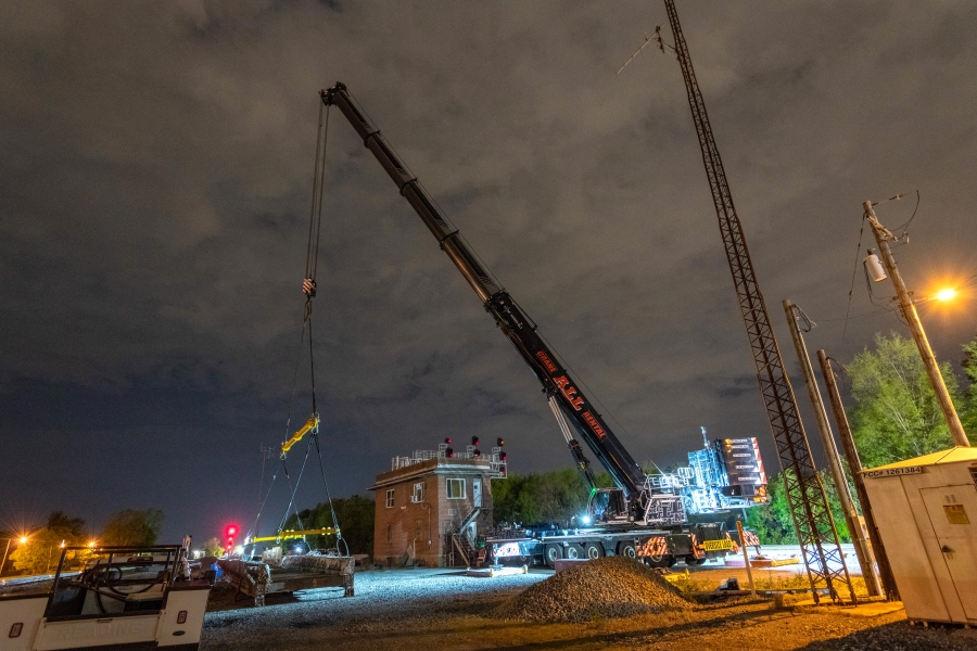 ALL Begins Warm-Weather Construction Season with Rail Bridge Rehab— While Train Schedule is Maintained