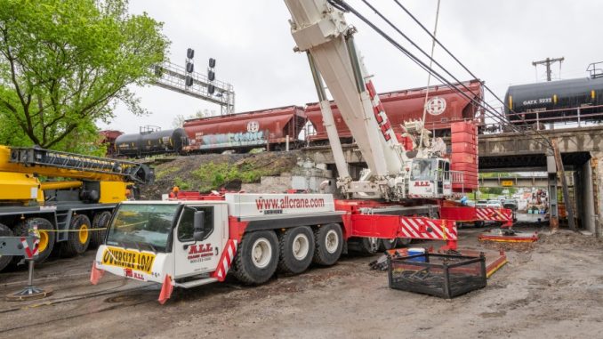 ALL Begins Warm-Weather Construction Season with Rail Bridge Rehab— While Train Schedule is Maintained