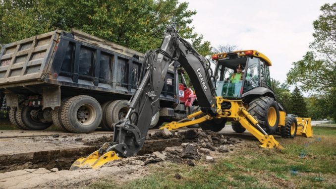 John Deere Celebrates 50 Years of Backhoe Loaders