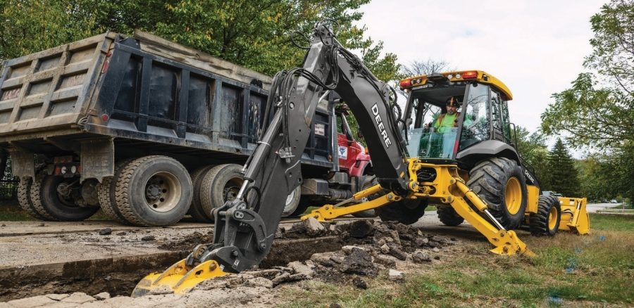 John Deere Celebrates 50 Years of Backhoe Loaders