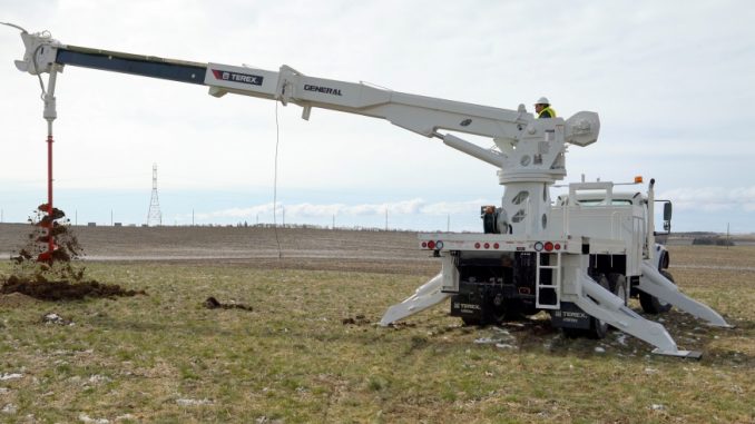 Terex Utilities introduces Strongest Digger Derrick in the Transmission Market