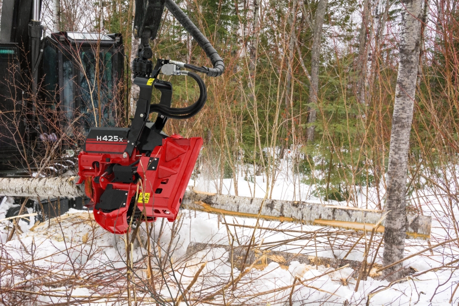 Waratah Forestry Equipment unveils new H425, H425HD and H425X harvester heads 