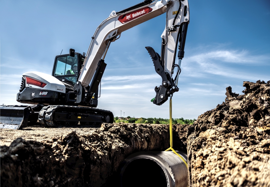 Bobcat Company introduces new R2-Series E88 compact excavator