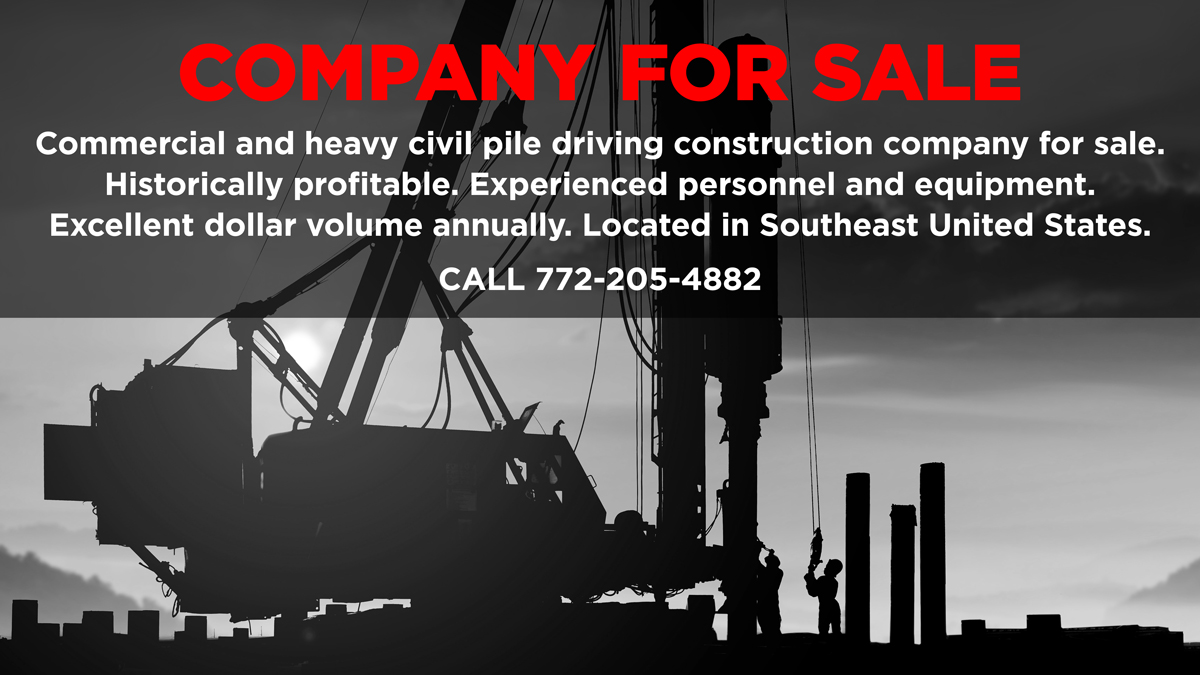 Company For Sale Equipment & Contracting