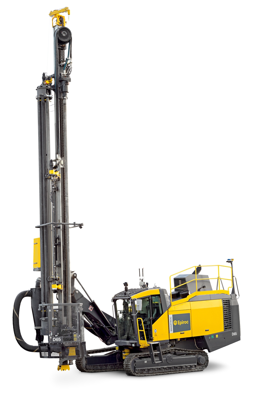 Epiroc M-series DTH hammers designed for maximum drill speed and productivity on SmartROC D65 machines