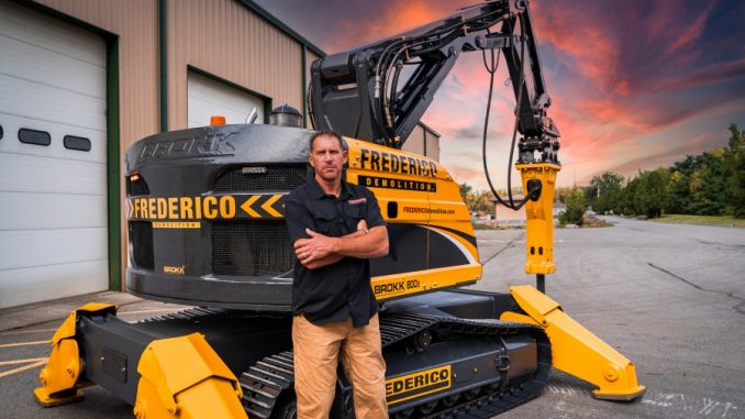 Frederico-Demolition-Brokk-USA-800S-North-America-1 Demolition Company Operates North America’s Largest Brokk