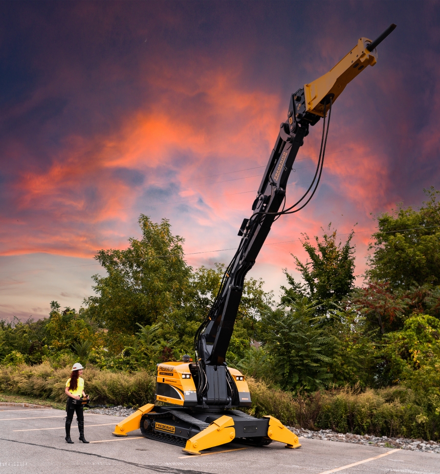 Demolition Company Operates North America’s Largest Brokk