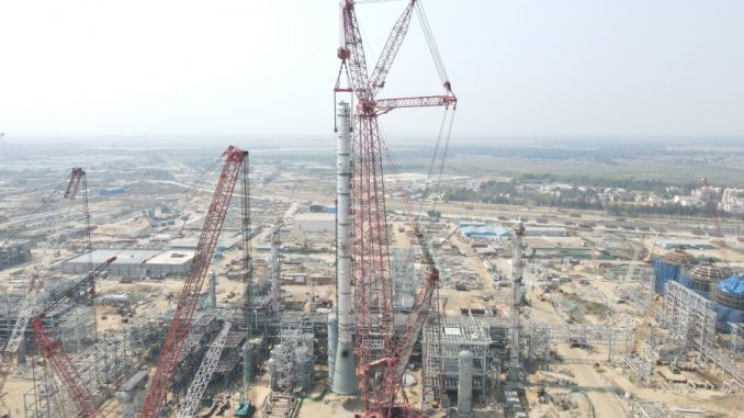 PT 50 Ring Crane Shortens Refinery Projects Schedule