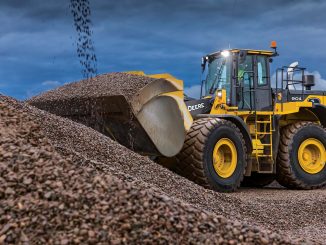 John Deere Showcases New 904 P-Tier Wheel Loader With Additional Technology Advancements