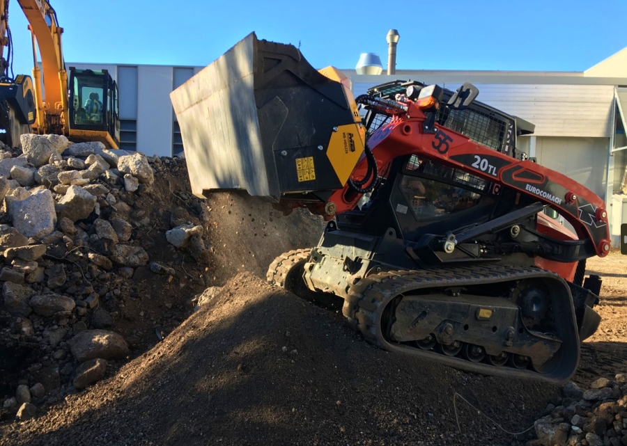 The New Padding Bucket For Loaders and Skid Steers Equipment & Contracting